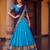 Tradition South Style Poly Cotton Half Saree
