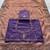 Woven design dual-tone party wear saree with cutwork embroidery detailing