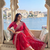 Heavy cord embroidery & sequins butti work traditional ethnic saree