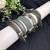 Antique square kada set of 5 pc, vintage handmade bangle kada stack