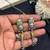 Tribal Enamel Ghungroo Heritage Statement necklace with earrings