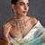 Gold plated multicolor jadau choker set
