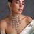Gold plated multicolor jadau choker set