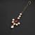 Gold plated ruby red kundan maang tikka