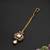 Gold plated polki maang tikka