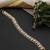 Gold plated white kundan sheeshphool