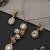 Gold plated polki hasli necklace set