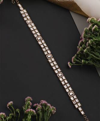 Gold plated polki sheeshphool 3