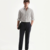 Men's Stripes Printed Casual Wear Spread Coller White Shirt