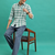 Men's Green Checkered Printed Casual Shirt