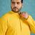 yellow embroidered viscose rayon kurta traditional ethnic wear for wedding & festive occasions