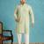 green embroidered viscose rayon kurta traditional ethnic wear for wedding & festive occasions
