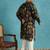 black printed silk blend kurta traditional ethnic wear for wedding & festive occasions