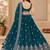 Morpeach Art Silk embroidery sequence work lehenga choli with dupatta for women