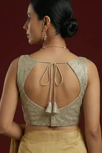 Embellished fancy designer georgette blouse