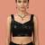 Embellished fancy designer georgette blouse
