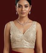 Embellished fancy designer georgette blouse