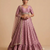 PEACH BANARASI viscose LEHENGA CHOLI WITH DUPATTA