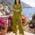 Green embroidered mal chanderi shirt style co-ord sets for women