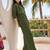 Green embroidered mal chanderi shirt style co-ord sets for women