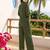 Green embroidered mal chanderi shirt style co-ord sets for women