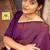 Wine  silk blend jacuard work festival saree with unstitched blouse piece