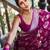 Wine silk blend jacuard work festival saree with unstitched blouse piece