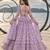 LAVENDER NET THREAD WITH ZARI AND SEQUINCE WORK FESTIVE LEHENGA CHOLI SET FOR WOMEN'S