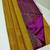 Mustard pink silk blend jacuard work festival saree with unstitched blouse piece