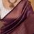 Wine silk blend jacuard work festival saree with unstitched blouse piece