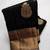 Black silk blend jacuard work festival saree with unstitched blouse piece