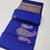 Royal blue silk blend jacuard work festival saree with unstitched blouse piece