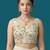 Self embroidered designer saree blouse