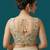 Self embroidered designer saree blouse