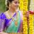 Sea green blue silk blend jacuard work festival saree with unstitched blouse piece
