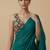 Self embroidered designer saree blouse