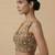 Self embroidered designer saree blouse