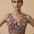 Self embroidered designer saree blouse
