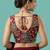 Self embroidered designer saree blouse