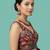 Self embroidered designer saree blouse