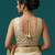 Self embroidered designer saree blouse