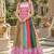 Multi Cotton Readymade Navratri Lehenga Choli with Kutchi & Embroidery Work