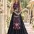 Black Cotton Readymade Navratri Lehenga Choli with Embroidery & Thread Work