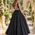Black Cotton Readymade Navratri Lehenga Choli with Embroidery & Thread Work