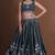 Designer Goergette Embroidered lehenga choli for wedding