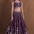 Designer Goergette Embroidered lehenga choli for wedding