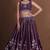 Designer Goergette Embroidered lehenga choli for wedding
