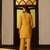 Red embroidered chanderi silk straight pant  kurta set