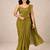 crush silk blend luxury saree with designer sequence embellished blouse