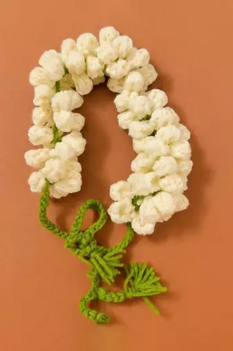 Handmade Crochet Mogra Style Gajra
